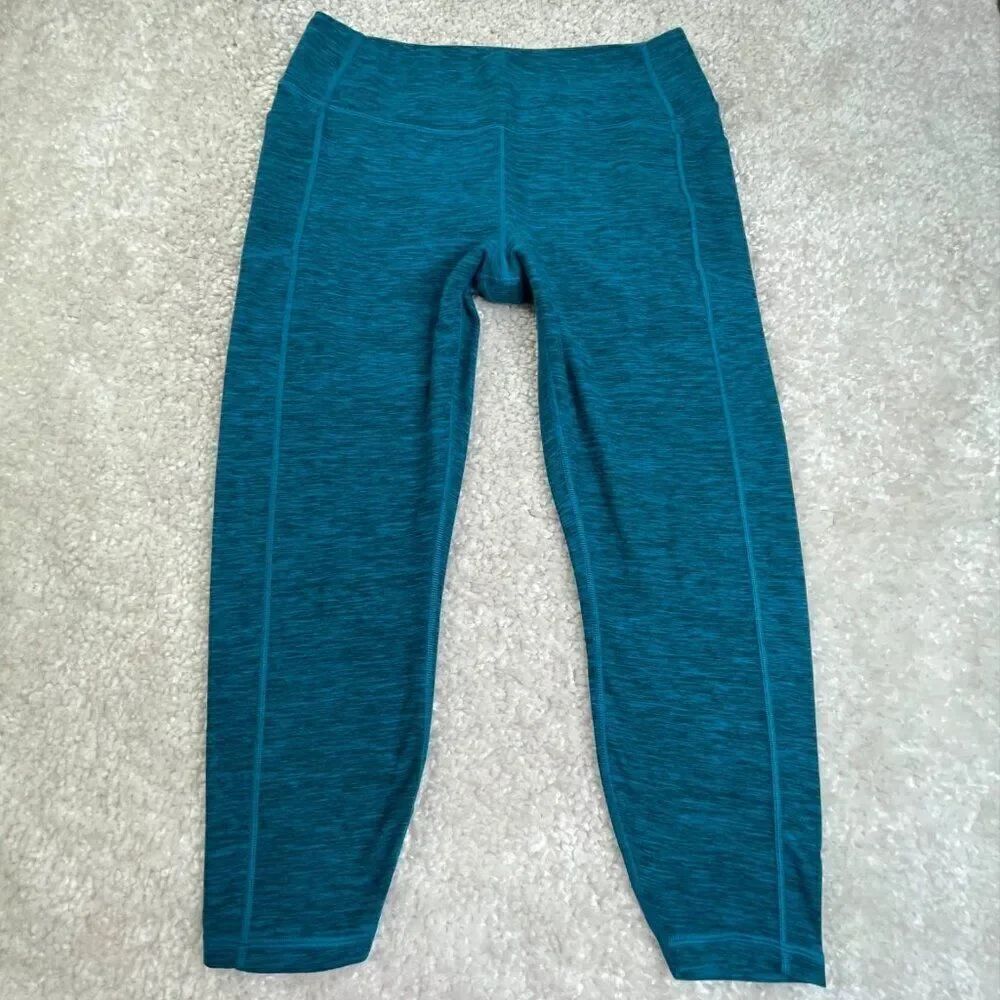 Victoria's Secret Sport Essential 7/8 Pocket Legging Teal Blue XL/Short
